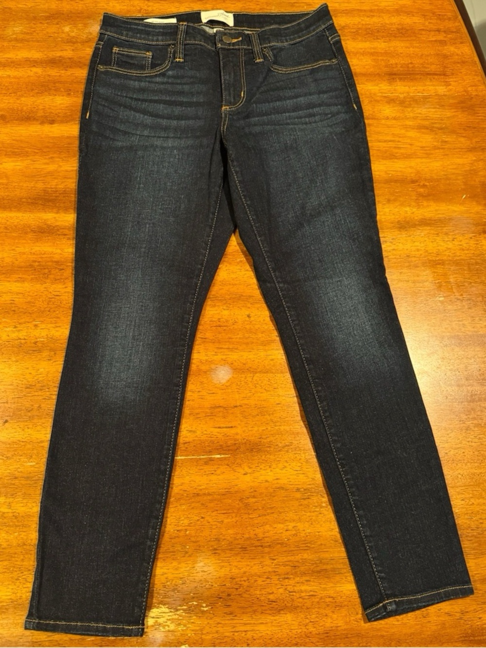 Universal Thread Dark Blue Women's Mid Rise Skinny Jeans Size 6/28S